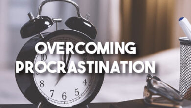 التغلب على procrastination